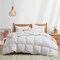 Puredown Made in Germany 800 Fill Power Luxurious European White Down Comforter-Heavy Weight Comforterand Medium Weight Comforter